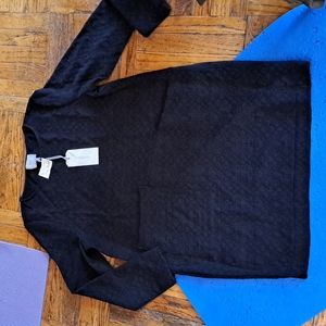 Chalet etc Cici black 2 pocket dress size small NWT